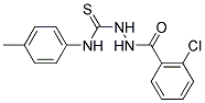 2-(2-CHLOROBENZOYL)-N-(4-METHYLPHENYL)HYDRAZINECARBOTHIOAMIDE Struktur