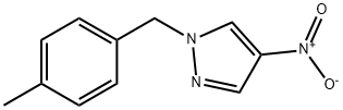 1-(4-METHYL-BENZYL)-4-NITRO-1H-PYRAZOLE Struktur