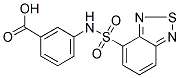 3-(BENZO[1,2,5]THIADIAZOLE-4-SULFONYLAMINO)-BENZOIC ACID Struktur