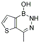 4-METHYLTHIENO[3,2-D][1,2,3]DIAZABORININ-1(2H)-OL Struktur