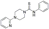 (PHENYLAMINO)(4-(2-PYRIDYL)PIPERAZINYL)METHANE-1-THIONE Struktur