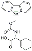 FMOC-2,5-DIHYDRO-D-PHENYLGLYCINE Struktur