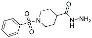 1-(PHENYLSULFONYL)-4-PIPERIDINECARBOHYDRAZIDE Struktur