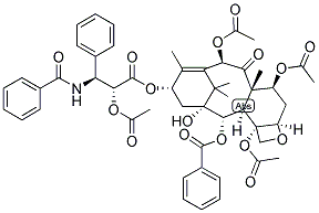 2',7-BIS-ACETYLTAXOL Struktur