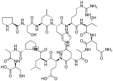 A-RAF PROTEIN KINASE, C-TERMINAL (584-597) BLOCKING PEPTIDE, HUMAN Struktur