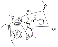 3-DEOXYACONITINE Struktur