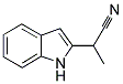 2-(1-CYANOETHYL)INDOLE Struktur