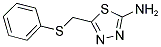 5-PHENYLSULFANYLMETHYL-[1,3,4]THIADIAZOL-2-YLAMINE Struktur