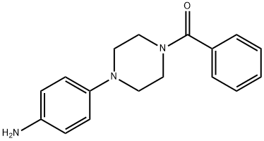 [4-(4-AMINO-PHENYL)-PIPERAZIN-1-YL]-PHENYL-METHANONE Struktur