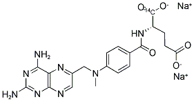 METHOTREXATE DISODIUM SALT, [L-GLUTAMIC (1-14C)] Struktur