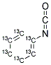 PHENYL-13C6 ISOCYANATE Struktur