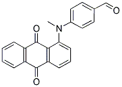 4-[(9,10-DIOXO-9,10-DIHYDRO-1-ANTHRACENYL)(METHYL)AMINO]BENZALDEHYDE Struktur