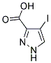 4-IODO-1 H-PYRAZOLE-3-CARBOXYLIC ACID Struktur