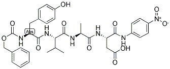 Z-TYR-VAL-ALA-ASP-PNA Struktur