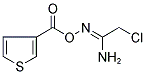 2-CHLORO-N'-[(3-THIENYLCARBONYL)OXY]ETHANIMIDAMIDE Struktur