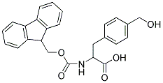 FMOC-D, L-PHE(4-CH2-OH) Struktur