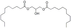 DIUNDECANOIN 1-3 ISOMER Struktur