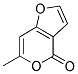 6-METHYL-4H-FURO[3,2-C]PYRAN-4-ONE Struktur