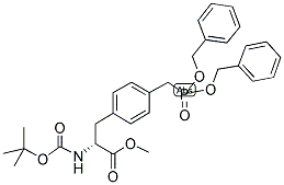 BOC-D-PHE[4-CH2-PO3(BN)2]-OME Struktur