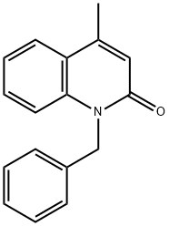 1-BENZYL-4-METHYL-1H-QUINOLIN-2-ONE Struktur