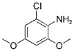 2-CHLORO-4,6-DIMETHOXYANILINE Struktur