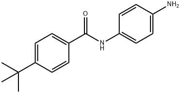 N-(4-AMINOPHENYL)-4-TERT-BUTYLBENZAMIDE Struktur