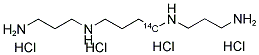 [14C]SPERMINE TETRAHYDROCHLORIDE Struktur