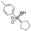 1-[(4-METHYLPHENYL)SULFONYL]CYCLOPENTANECARBOXYLIC ACID Struktur