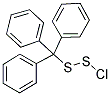 CHLORO TRIPHENYLMETHYL DISULFIDE Struktur