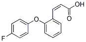 (Z)-3-[2-(4-FLUOROPHENOXY)PHENYL]-2-PROPENOIC ACID Struktur