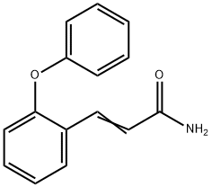 (Z)-3-(2-PHENOXYPHENYL)-2-PROPENAMIDE Struktur