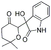 3-(6,6-DIMETHYL-3-OXO-TETRAHYDRO-PYRAN-2-YL)-3-HYDROXY-1,3-DIHYDRO-INDOL-2-ONE Struktur