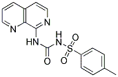 N-[(4-METHYLPHENYL)SULPHONYL]-N'-(1,7-NAPHTHYRIDIN-8-YL)UREA Struktur