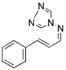 N-[(Z,2E)-3-PHENYL-2-PROPENYLIDENE]-4H-1,2,4-TRIAZOL-4-AMINE Struktur