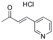 4-PYRIDINIUM-3-YLBUT-3-EN-2-ONE CHLORIDE Struktur