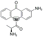 N-(L-ALANYL)-2-AMINOACRIDONE Struktur