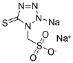 2,5-DIHYDRO-5-THIOXO-1H-TETRAZOLE-1-METHANESULFONIC ACID DISODIUM SALT Struktur