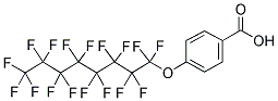 4-(PERFLUORO-1-OCTYLOXY)BENZOIC ACID Struktur