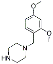 1-(2,4-DIMETHOXY-BENZYL)-PIPERAZINE Struktur