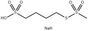 SODIUM (4-SULFONATOBUTYL)METHANETHIOSULFONATE Struktur