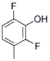 2,6-DIFLUORO-3-METHYLPHENOL Struktur