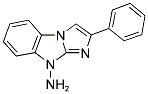 2-PHENYL-9H-IMIDAZO[1,2-A]BENZIMIDAZOL-9-AMINE Struktur