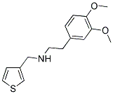 N-(2-(3,4-DIMETHOXYPHENYL)ETHYL)-N-(THIEN-3-YLMETHYL)AMINE Struktur