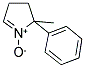 5-METHYL-5-PHENYLPYRROLINE N-OXIDE Struktur