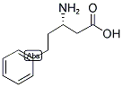 (S)-3-AMINO-5-PHENYL-PENTANOIC ACID Struktur