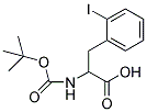 BOC-D, L-PHE(2-I) Struktur