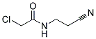 2-CHLORO-N-(2-CYANOETHYL)ACETAMIDE Struktur