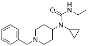 N-(1-BENZYLPIPERIDIN-4-YL)-N-CYCLOPROPYL-N'ETHYLUREA Struktur