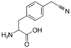 D,L-PHE(4-CH2-CN) Struktur