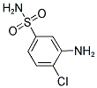 3-AMINO-4-CHLORO-BENZENESULFONAMIDE Struktur